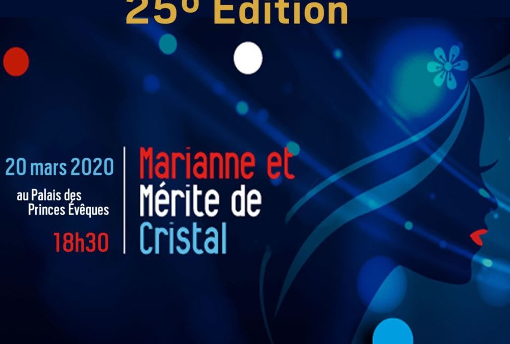 25ème édition de la Marianne de Cristal