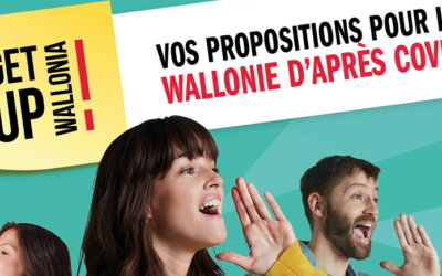 Get Up Wallonia : donnez votre avis pour la Wallonie d’après Covid !